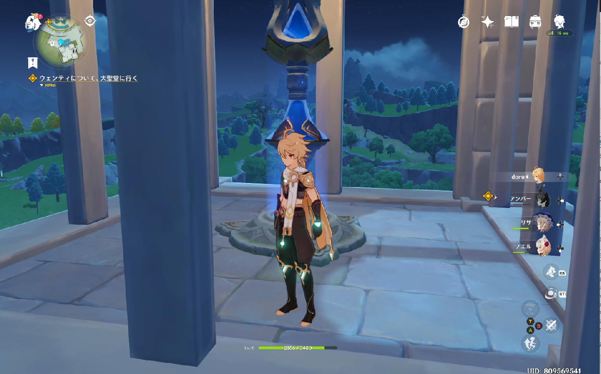 原神 モンド城 ワープポイント 開放 Genshin Dorublog