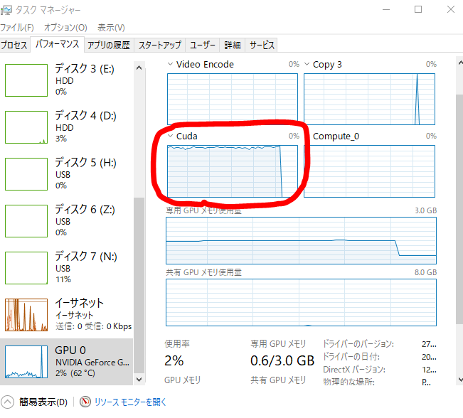 マイニングでgpu使用率が上がっていない時の確認方法 Dorublog マイニングでgpu使用率が上がっていない時の確認方法 Dorublog