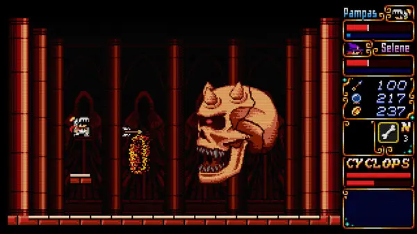魔城伝説II ガリウスの迷宮やドラゴンスレイヤーIVを再現した8bit
