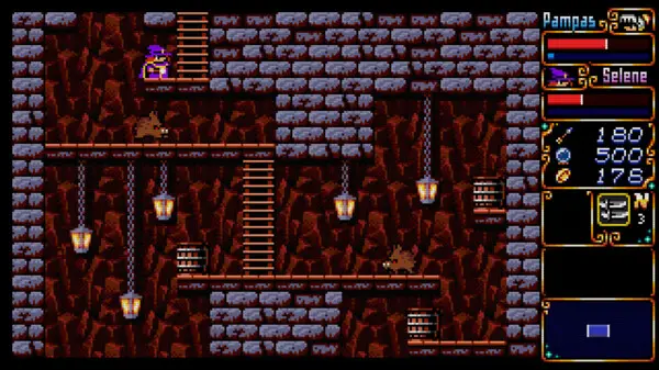 魔城伝説II ガリウスの迷宮やドラゴンスレイヤーIVを再現した8bit
